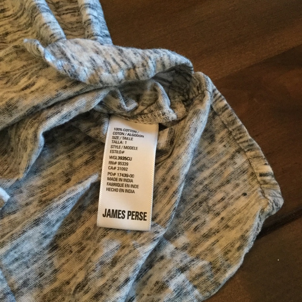 James Perse Button Double Pocket Top - image 3